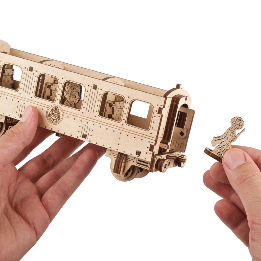 Ugears - Деревянная механическая 3D-головоломка Гарри Поттер Хогвартс-экспресс