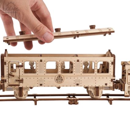 Ugears - Деревянная механическая 3D-головоломка Гарри Поттер Хогвартс-экспресс