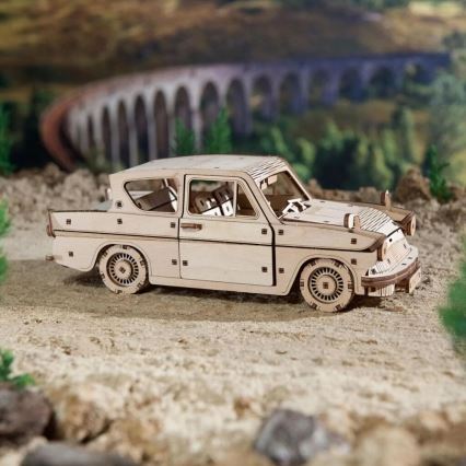 Ugears - Деревянная механическая 3D-головоломка Гарри Поттер летающий Ford Anglia
