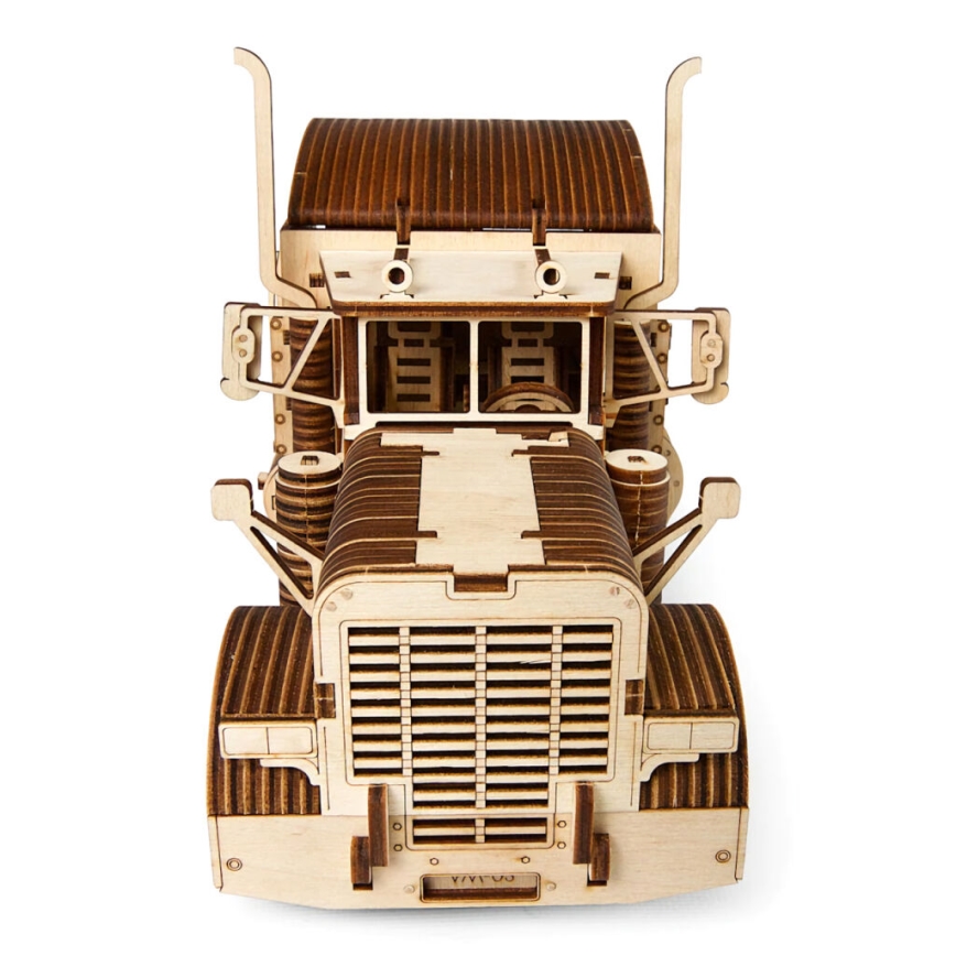 Ugears - Деревянная механическая 3D-головоломка Седельный автопоезд Heavy Boy
