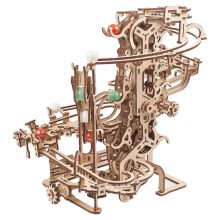 Ugears - Деревянная механическая 3D-головоломка Цепная шариковая дорожка
