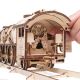 Ugears - Деревянная механическая 3D-головоломка V-Express паровоз с тендером