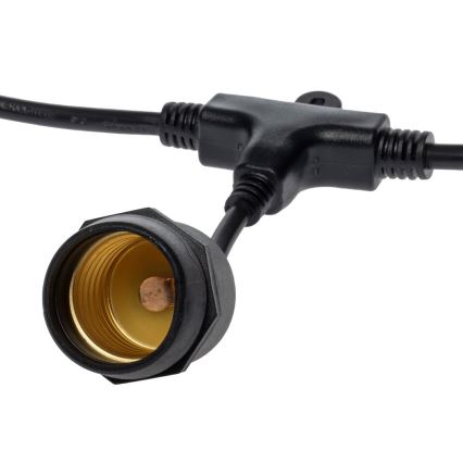 Уличная декоративная гирлянда GARLAND 10xE27/15W/230V 10 м IP44