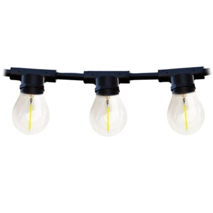 Уличная декоративная гирлянда MIMOSA 20xE27/1,3W/230V IP44 10м