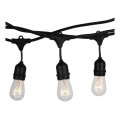 Уличная гирлянда STRING 15m 15xE27/25W/230V IP54