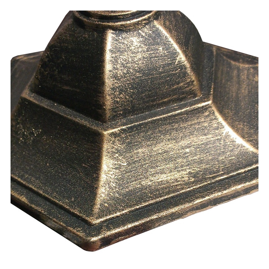 Уличная лампа 1xE27/20W/230V IP43 96,5 см патина