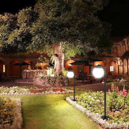 Уличная лампа 1xE27/60W/230V IP44 черный