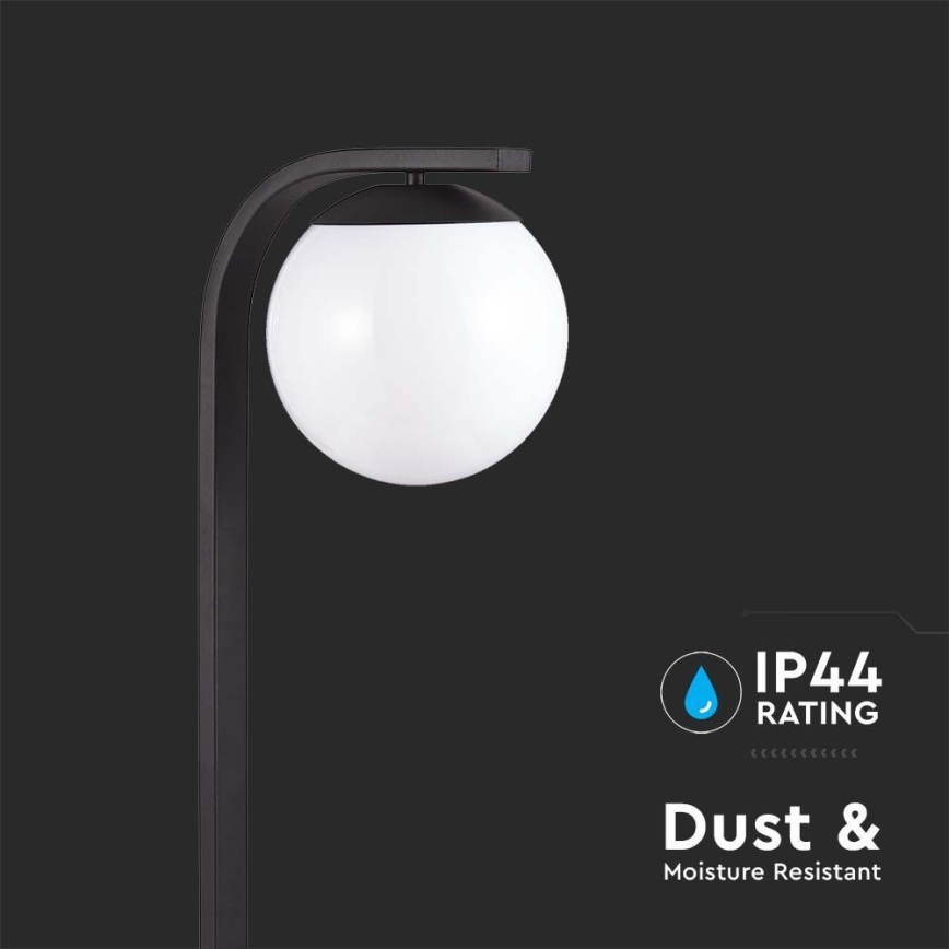 Уличная лампа 1xE27/60W/230V IP44 черный