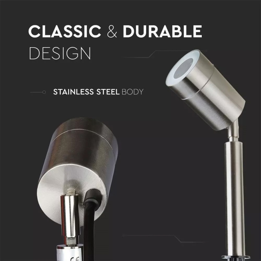 Уличная лампа 1xGU10/35W/230V IP44