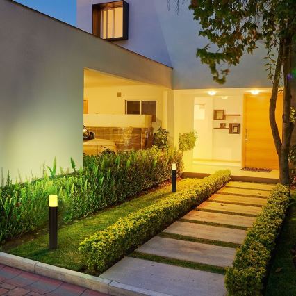 Уличная лампа 1xGU10/35W/230V IP54 50 см черный