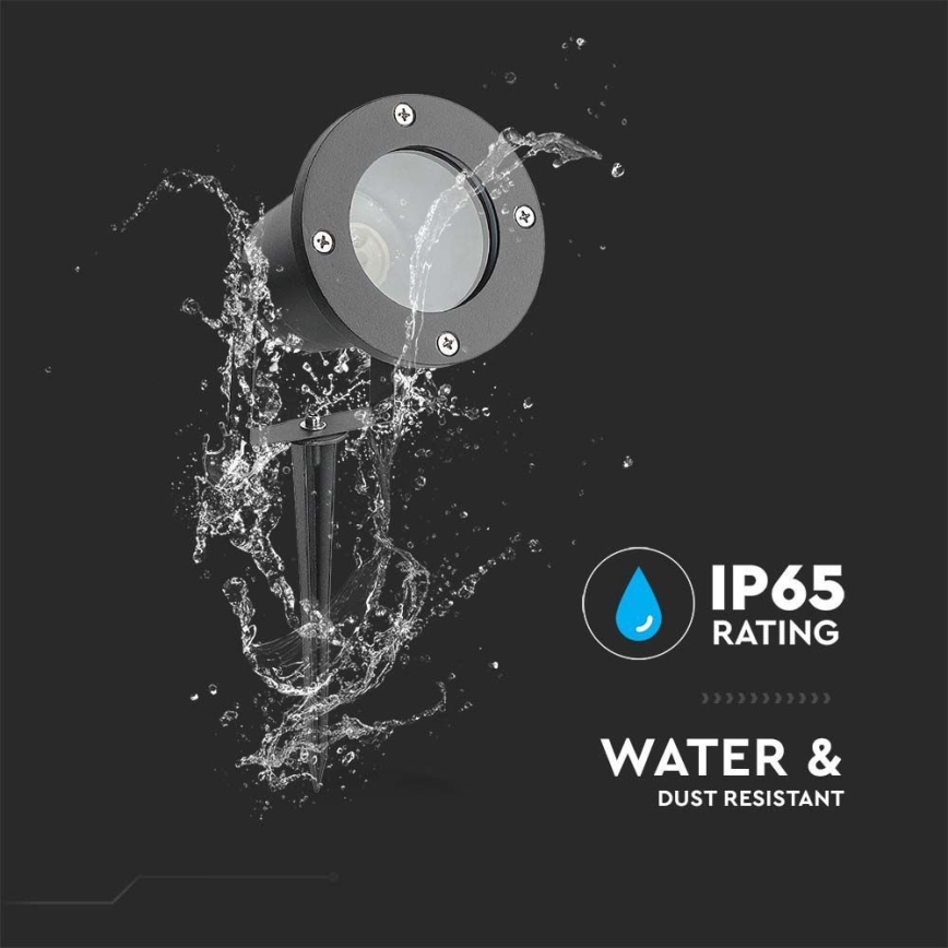 Уличная лампа 1xGU10/35W/230V IP65