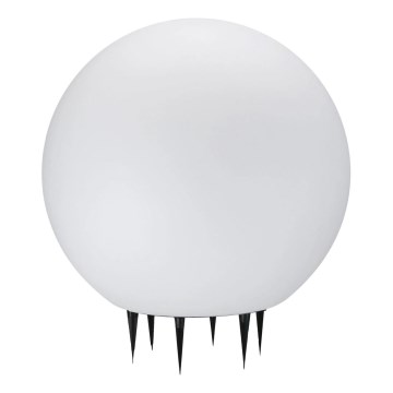 Уличная лампа ARGENTO 1xE27/15W/230V диаметр 40 см IP65 белый