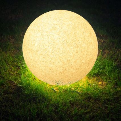 Уличная лампа ARGENTO 1xE27/15W/230V диаметр 40 см IP65 серый