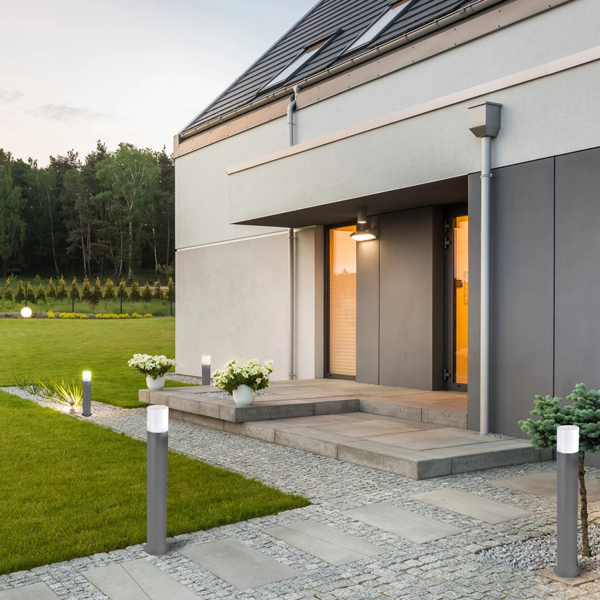 Уличная лампа DALLAS 1xE27/12W/230V IP44 44 см антрацит