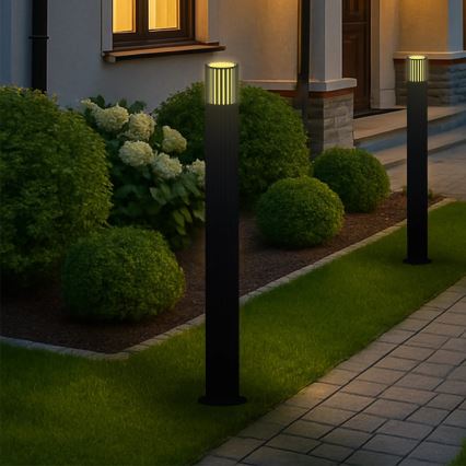 Уличная лампа KUUSAMO 1xE27/20W/230V 74 см IP54 антрацит