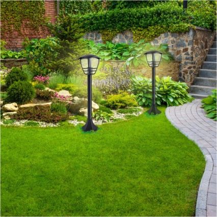 Уличная лампа TEVIO 1xE27/60W/230V IP54 97 см черный