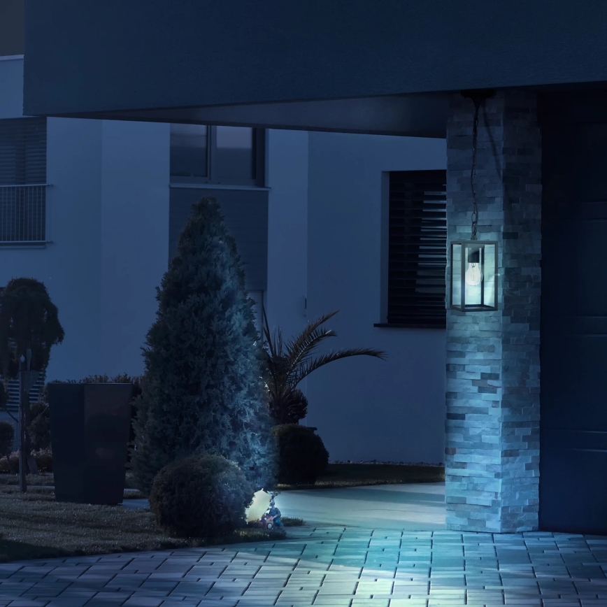 Уличная люстра MALMO 1xE27/15W/230V черная IP44