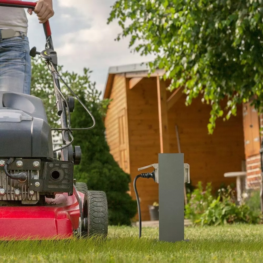 Уличная розеточная колонна SCHUKO 2Z 230V IP44