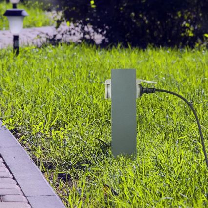 Уличная розеточная колонна SCHUKO 2Z 230V IP44