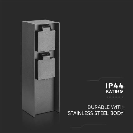 Уличная розеточная колонна 2Z 230V IP44