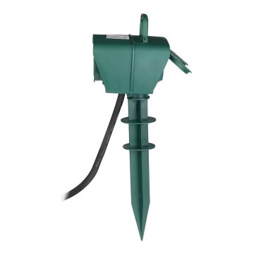 Уличная розеточная колонна SCHUKO 4Z 230V IP44