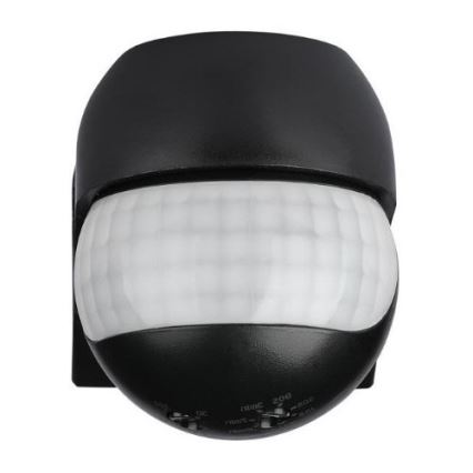 Уличный датчик движения 230V IP44 черный