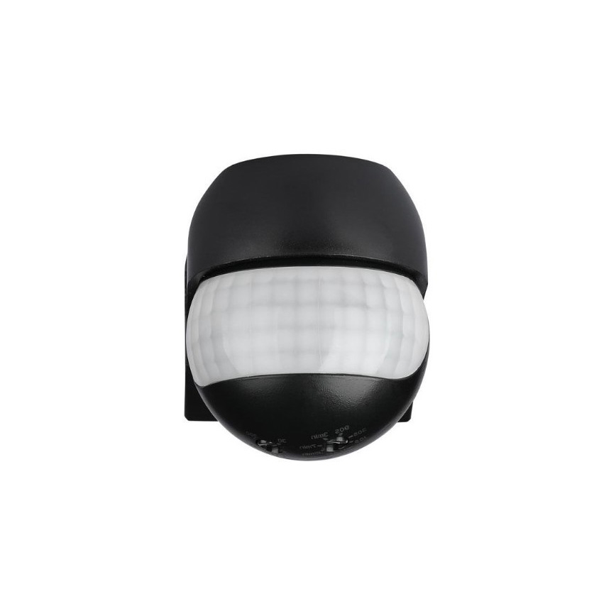 Уличный датчик движения 230V IP44 черный