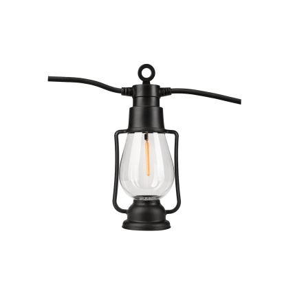 Уличный декоративная гирлянда GARLAND 20xLED 20 м IP44 теплый белый