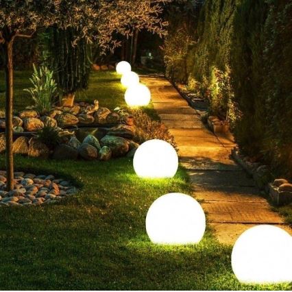 Уличный декоративный светильник GARDEN BALL 1xE27/40W/230V IP65 ⌀ 38 см