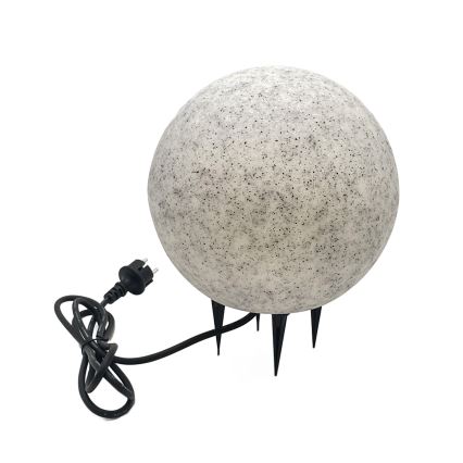 Уличный декоративный светильник LUMISTONE 1xE27/15W/230V IP65, диаметр 25 см