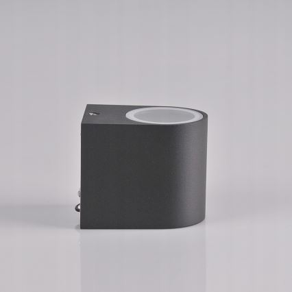 Уличный настенный прожектор BOSTON 1xGU10/10W/230V IP44