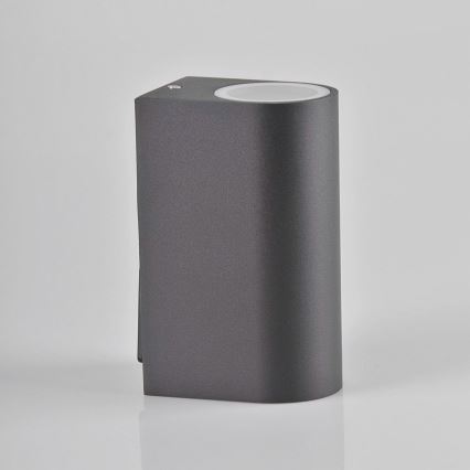 Уличный настенный прожектор BOSTON 2xGU10/10W/230V IP44