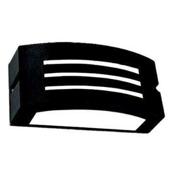 Уличный настенный светильник 1xE27/10W/230V IP54 черный