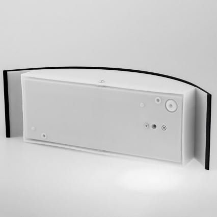 Уличный настенный светильник 1xE27/14W/230V IP44 черный