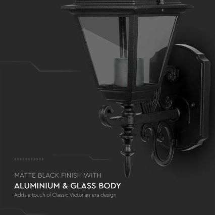 Уличный настенный светильник 1xE27/60W/230V IP44