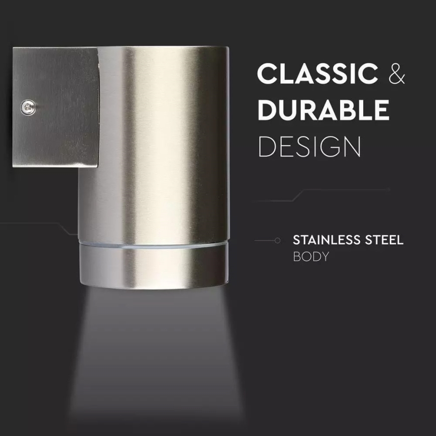 Уличный настенный светильник 1xGU10/35W/230V IP44