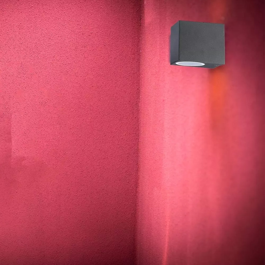 Уличный настенный светильник 1xGU10/35W/230V IP44