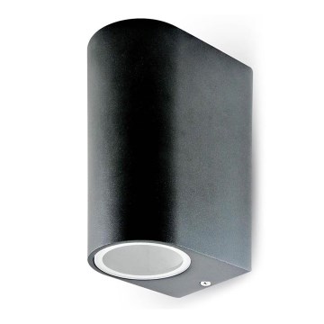 Уличный настенный светильник 2xGU10/20W/230V IP44