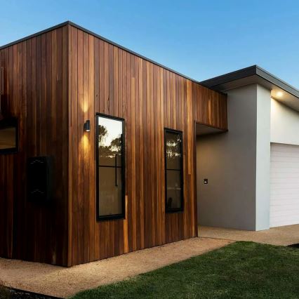 Уличный настенный светильник 2xGU10/40W/230V IP54 черный