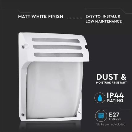 Уличный настенный светильник AMALFI 1xE27/60W/230V IP44