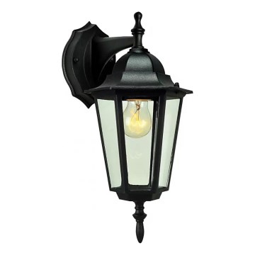 Уличный настенный светильник ARRAIA 1xE27/15W/230V IP44 черный