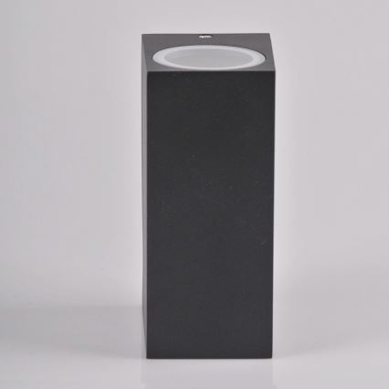 Уличный настенный светильник BOSTON 2xGU10/10W/230V антрацит