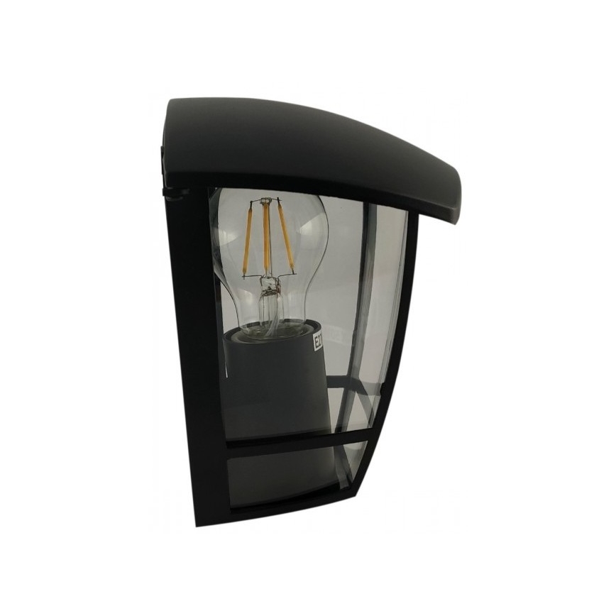 Уличный настенный светильник JULIA 1xE27/50W/230V IP54 черный