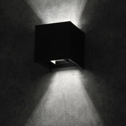 Уличный настенный светильник KIOTO 1xG9/5W/230V IP44 черный