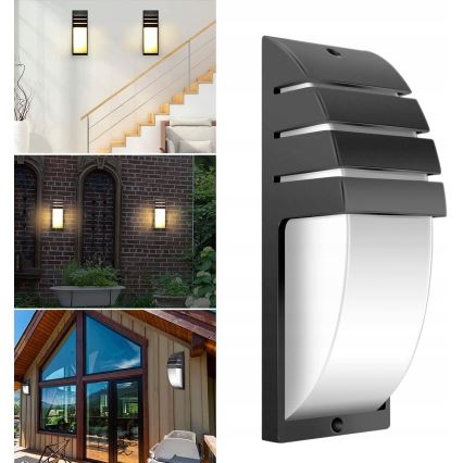 Уличный настенный светильник NALANI 1xE27/18W/230V IP54 антрацит