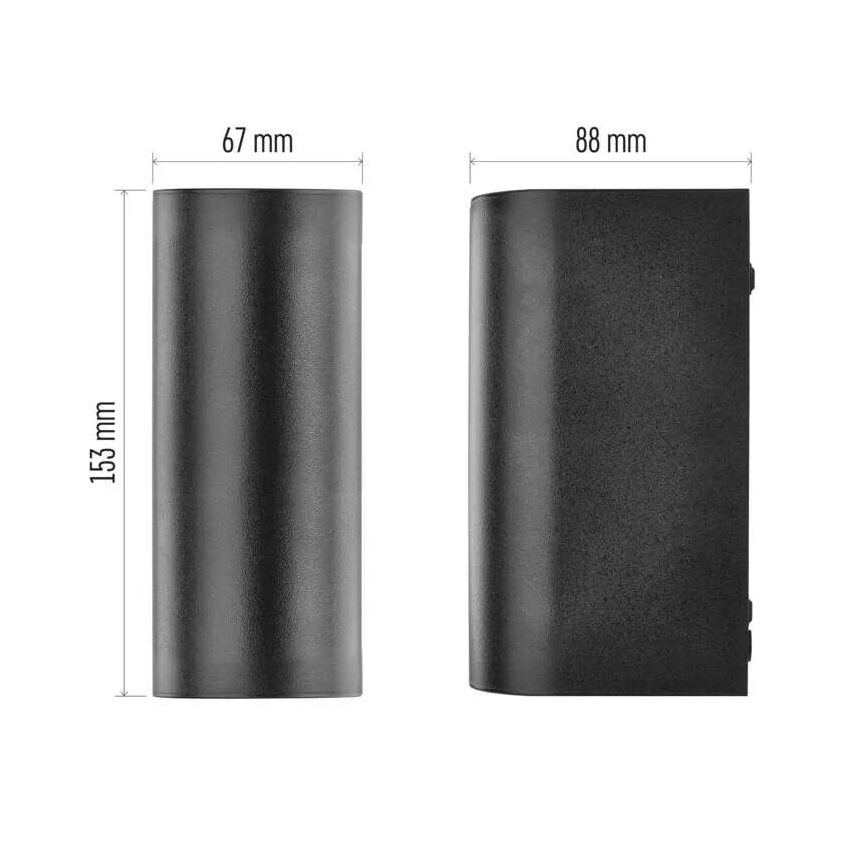 Уличный настенный светильник OCULUS 2xGU10/7W/230V IP44