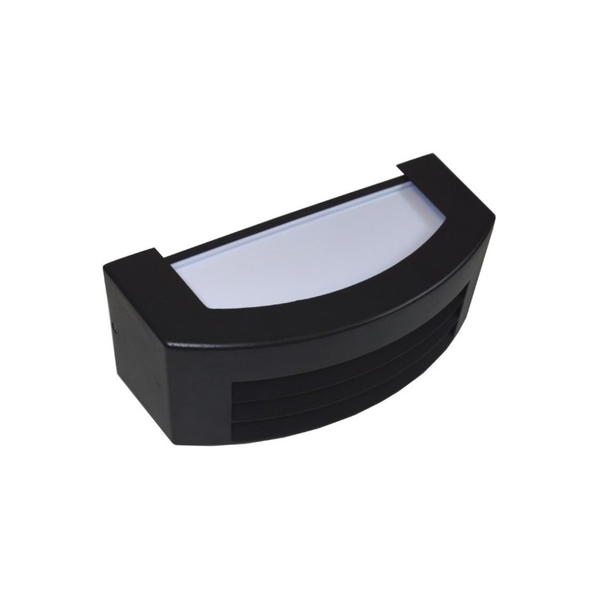 Уличный настенный светильник OLIANA 1xE27/60W/230V IP54 черный