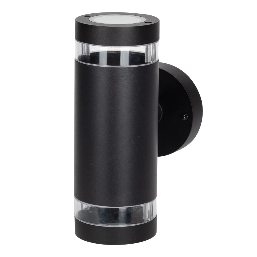 Уличный настенный светильник RINO 2xGU10/12W/230V IP54 черный