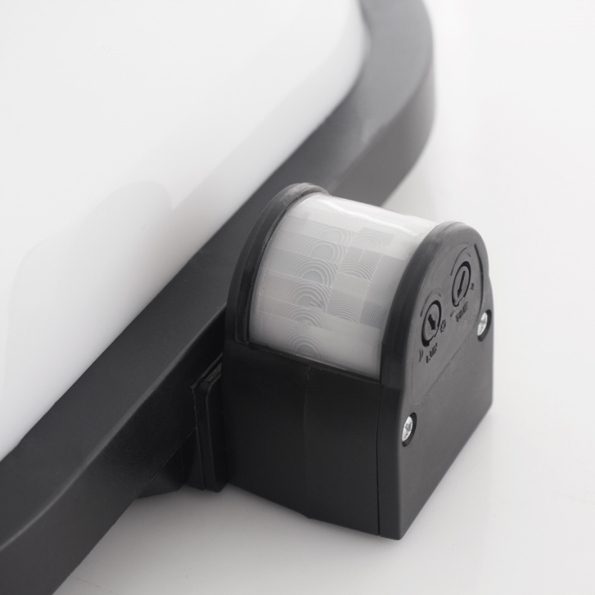 Уличный настенный светильник с датчиком T261 1xE27/60W/230V IP44