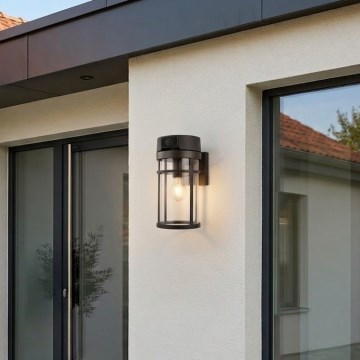Уличный настенный светильник с камерой GOSMART 1xE27/15W/230V Wi-Fi IP44